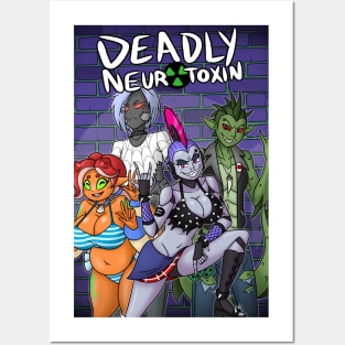 Deadly Neurotoxin Band Poster Posters and Art